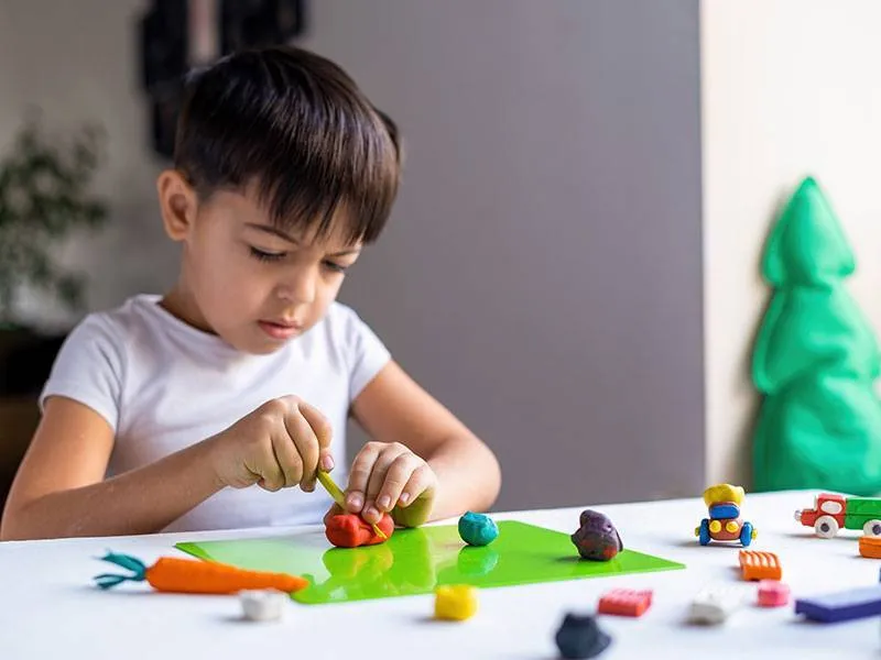 Develop cognitive and social skills by hands on activities and play based learning at day care