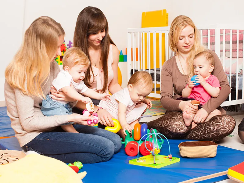 An open door policy allows parents to drop in and observe the daycare environment at any time