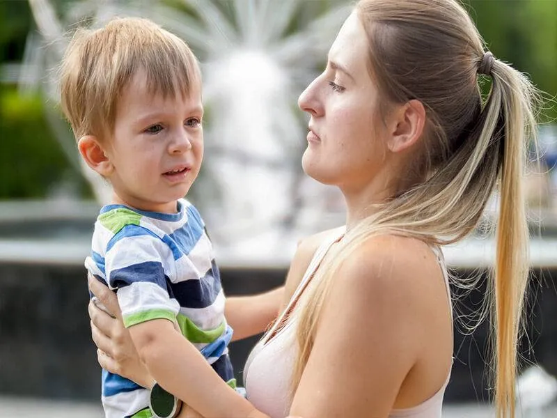 It's okay to feel sad or upset and that you are there to support them