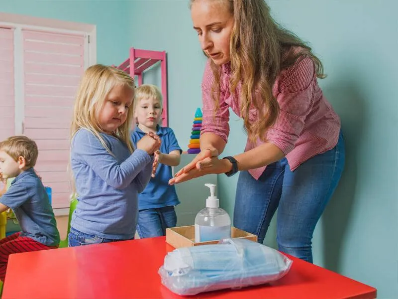Safety and hygiene are crucial factors to consider when choosing a baby daycare