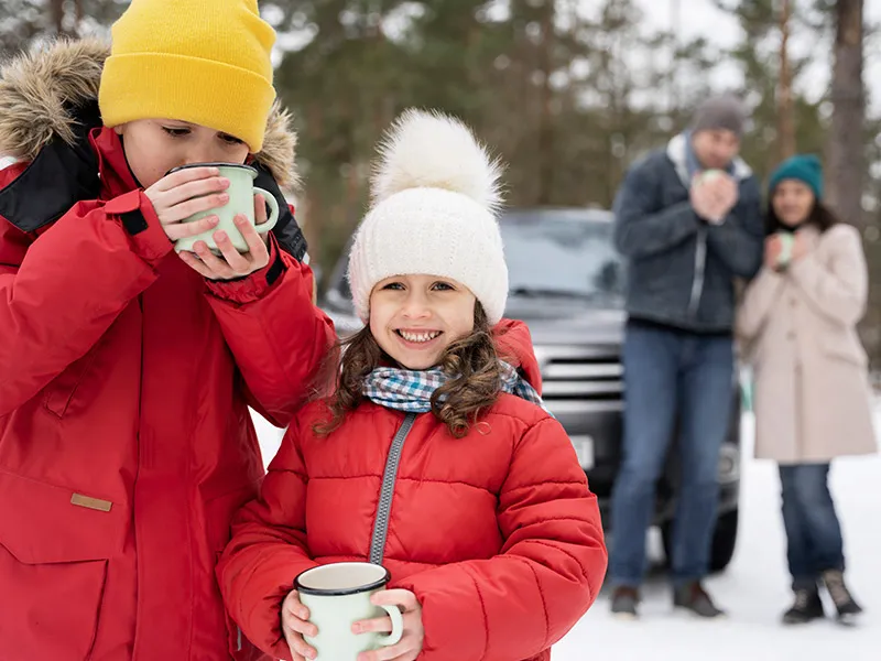 Be prepared for changing weather conditions