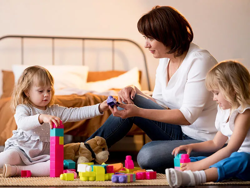 For kids who are used to school or daycare settings