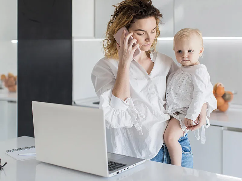 Finding backup childcare quickly can be stressful