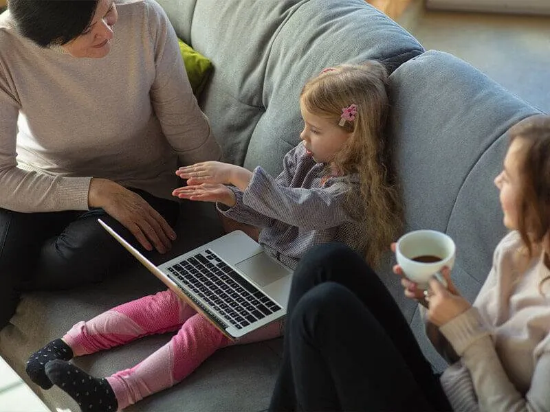 Maintaining an open and active dialogue with your children is essential to ensuring their safety and well being online