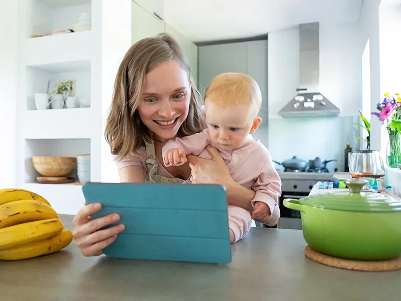 Establish clear communication channels with the babysitter