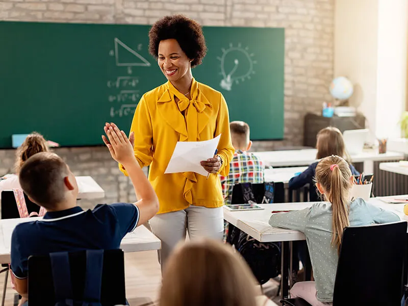 Open communication with teachers