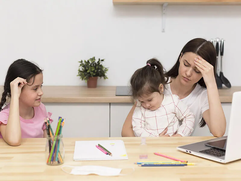 The Reality of Working from Home with Kids