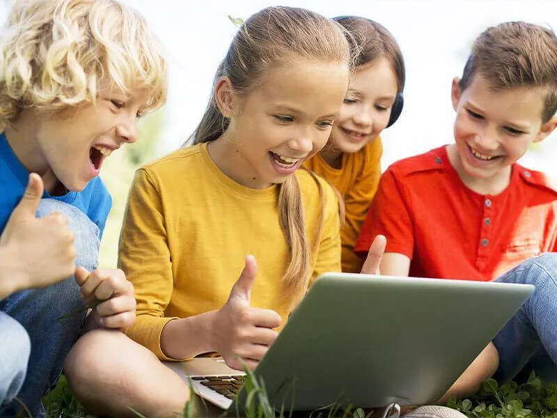 Children are safe and secure while they explore and enjoy the online world
